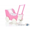 Puppenwagen Mila Weiß Fuchsie 55026-622