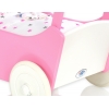 Puppenwagen Mila Weiß Fuchsie 55026-622