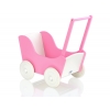 Puppenwagen Mila Weiß Fuchsie 55026
