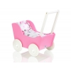 Puppenwagen Mila Weiß Fuchsie 55027-764