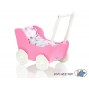 Puppenwagen Mila Weiß Fuchsie 55027-764