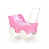Puppenwagen Mila Weiß Fuchsie 55027-768