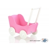 Puppenwagen Mila Weiß Fuchsie 55027