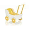 Puppenwagen Mila Weiß Gelb 145025-737