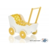 Puppenwagen Mila Weiß Gelb 145025-737