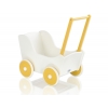 Puppenwagen Mila Weiß Gelb 145025