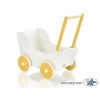 Puppenwagen Mila Weiß Gelb 145025