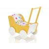 Puppenwagen Mila Weiß Gelb 145026-548