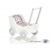 Holz Puppenwagen Mila Weiß Grau 65025-767