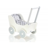 Holz Puppenwagen Mila Weiß Grau 65025-770