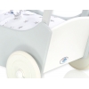 Puppenwagen  aus Holz Mila Weiß Grau 65026-740