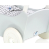 Puppenwagen Mila Weiß Grau 65027-619