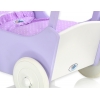 Puppenwagen Mila Weiß Lila 95026-534