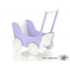 Puppenwagen Mila Weiß Lila 95026