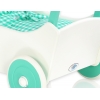 Puppenwagen Mila Weiß Minze 25025-621