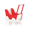 Puppenwagen Mila Weiß mit Rot 125026