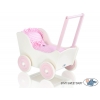 Puppenwagen Mila Weiß Rosa 85025-384