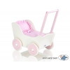 Puppenwagen Mila Weiß Rosa 85025-530
