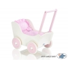 Puppenwagen Mila Weiß Rosa ab 1 Jahr 85025-553
