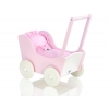Puppenwagen Mila Weiß Rosa 85026-384