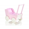 Puppenwagen Mila Weiß Rosa 85026-530