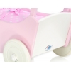 Puppenwagen Mila Weiß Rosa 85026-553