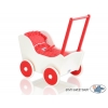 Puppenwagen Mila Weiß Rot 125025-763