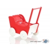 Puppenwagen Mila Weiß Rot 125026-763