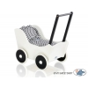 Puppenwagen Mila Weiß Schwarz 115025-746