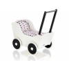 Puppenwagen Mila Weiß Schwarz 115025-767