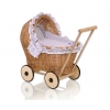 Puppenwagen Weide Bettwäsche Grau nr 1702-523