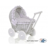 Puppenwagen Weide Grau Bettwäsche Grau nr 61702-523