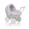 Puppenwagen Weide Grau Bettwäsche Grau nr 61703-523