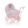 Puppenwagen Weide Rosa Bettwäsche Grau nr 81702-523