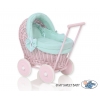 Puppenwagen Weide Rosa Bettwäsche Minze nr 81703-1031