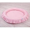 Rüschennestchen Spielmatte für Betthimmel - rosa
