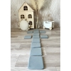Schaumstoff Bausteine Spielset Grau