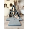 Schaumstoff Bausteine Spielset Grau