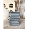 Schaumstoff Bausteine Spielset Grau