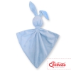 Schmusehase für Baby Doppelseitig Häschen - Blaue Sternchen