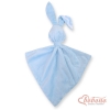 Schmusehase für Baby Doppelseitig Häschen - Simple blau Chevron
