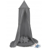 Set: Betthimmel + Spielmatte + Kissen - anthrazit