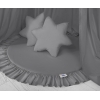 Set: Betthimmel + Spielmatte + Kissen - anthrazit