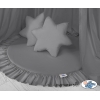 Set: Betthimmel + Spielmatte + Kissen - anthrazit