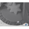 Set: Betthimmel + Spielmatte + Kissen - anthrazit
