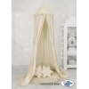 Set: Betthimmel + Spielmatte + Kissen - beige