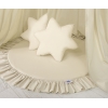 Set: Betthimmel + Spielmatte + Kissen - beige