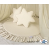 Set: Betthimmel + Spielmatte + Kissen - beige
