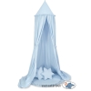 Set: Betthimmel + Spielmatte + Kissen - blau