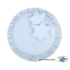 Set: Betthimmel + Spielmatte + Kissen - blau
